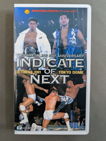 INDICATE OF NEXT VOL.1