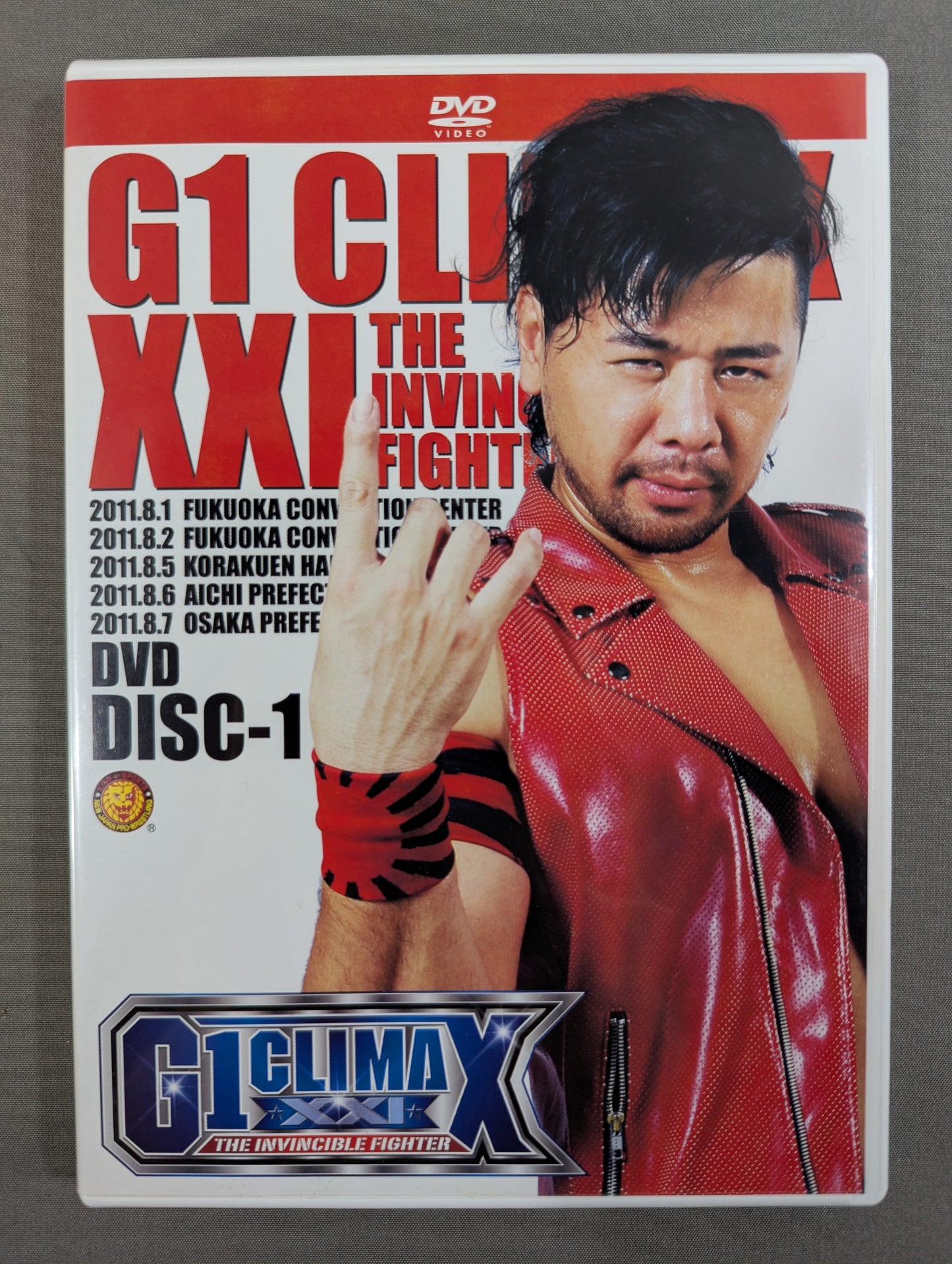 G1 CLIMAX XXI ★THE INVINCIBLE FIGHTER★