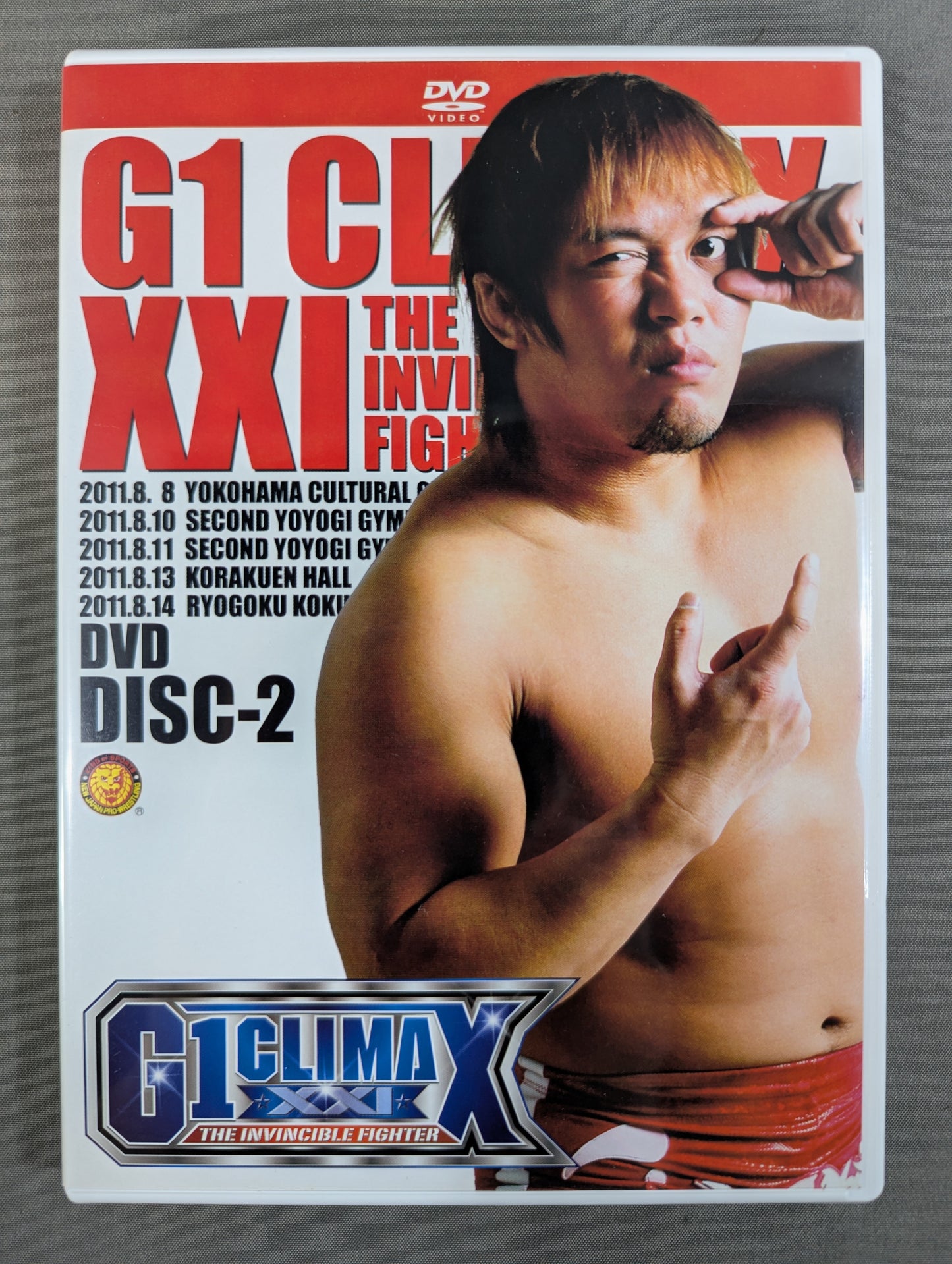 G1 CLIMAX XXI ★THE INVINCIBLE FIGHTER★