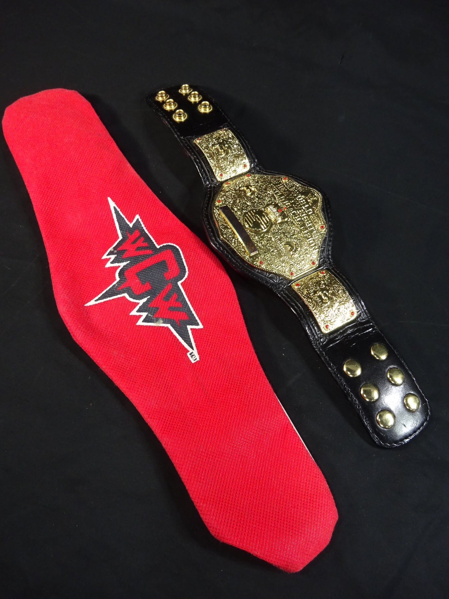 WCW世界ヘビー級王座チャンピオンベルト(BIG GOLD・ミニサイズ)