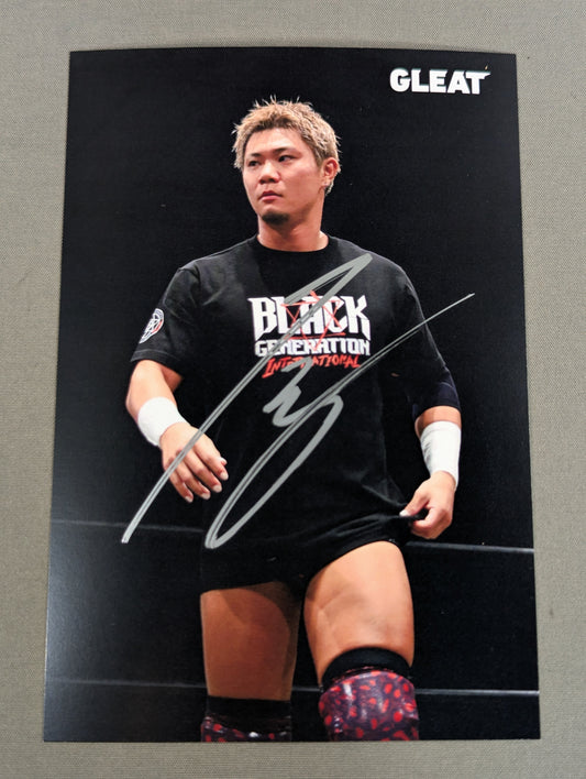 【hand signed autograph】 Kaito Ishida  Postcards