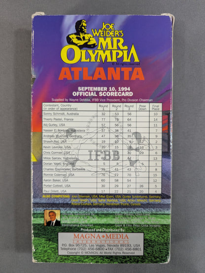 ★JOE WEIDER'S★ MR. OLYMPIA 1994 ATLANTA