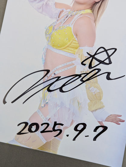★サイン会★ なつぽい 直筆サイン入り スターダムポートレート(R-7)