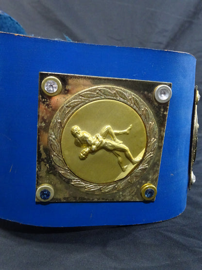 ★45年ぶりに出現!!アブドーラ・ザ・ブッチャー持参!!★ 実使用のトリニダードトバゴチャンピオンベルト