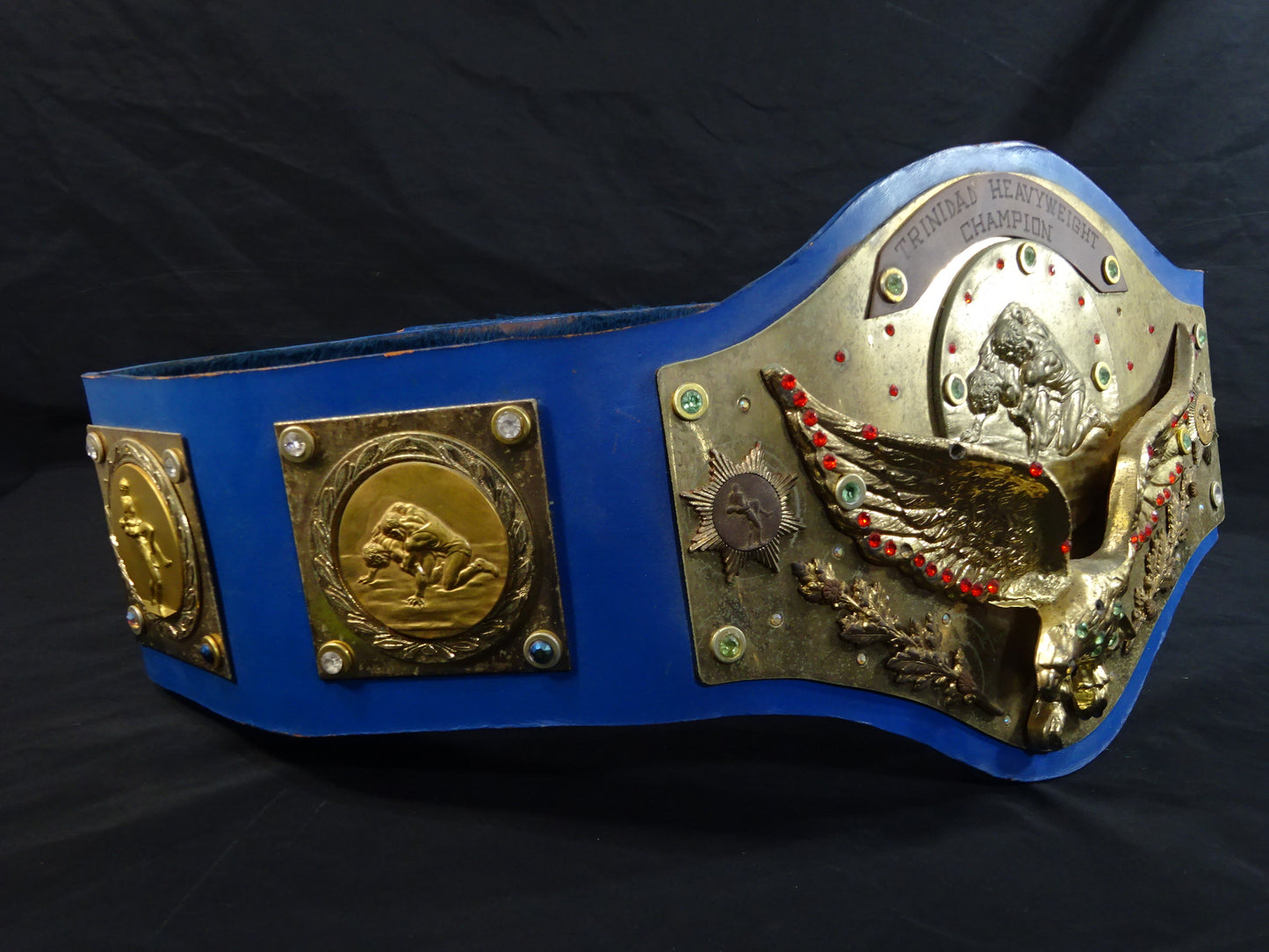 ★45年ぶりに出現!!アブドーラ・ザ・ブッチャー持参!!★ 実使用のトリニダードトバゴチャンピオンベルト