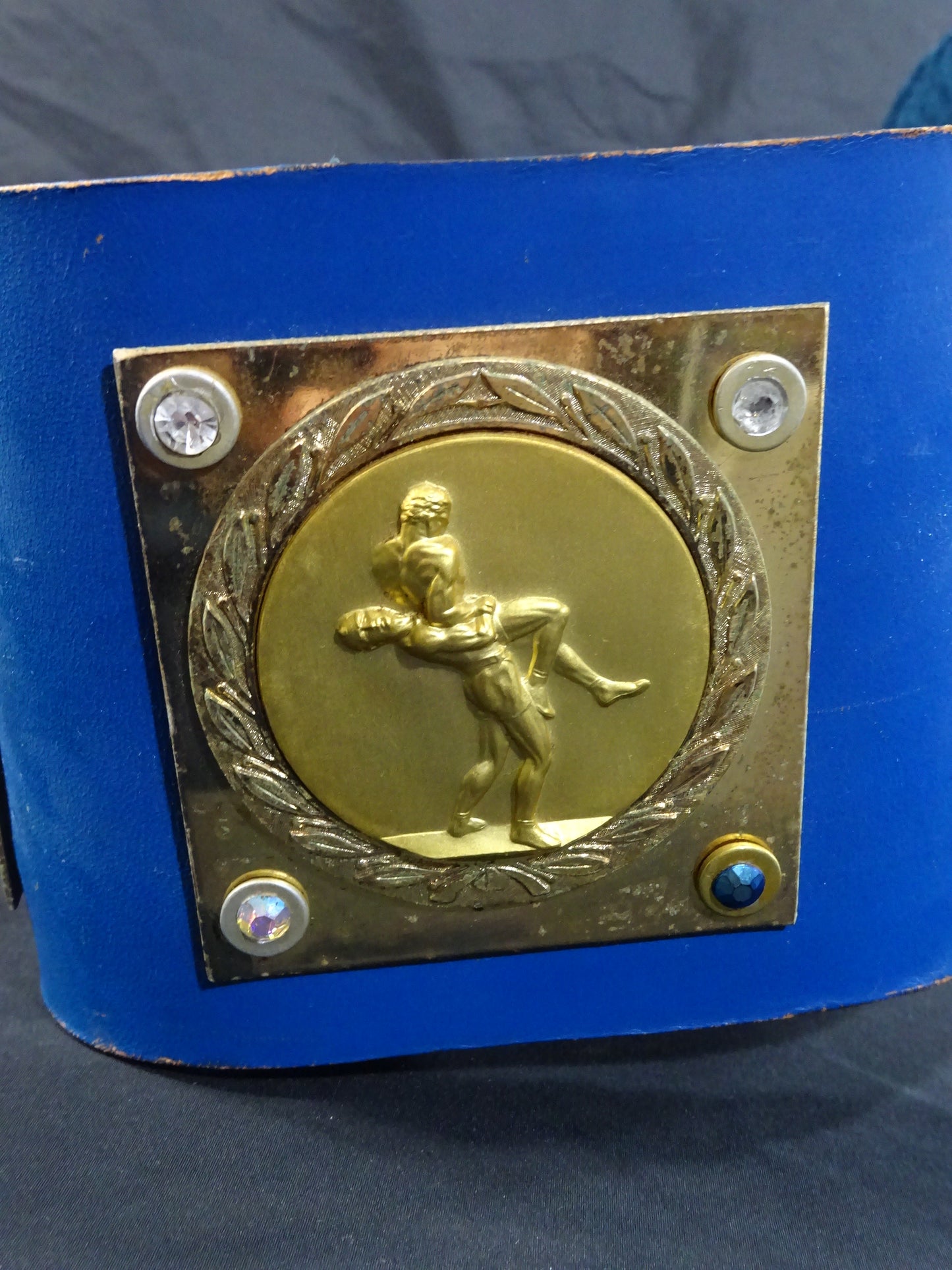 ★45年ぶりに出現!!アブドーラ・ザ・ブッチャー持参!!★ 実使用のトリニダードトバゴチャンピオンベルト