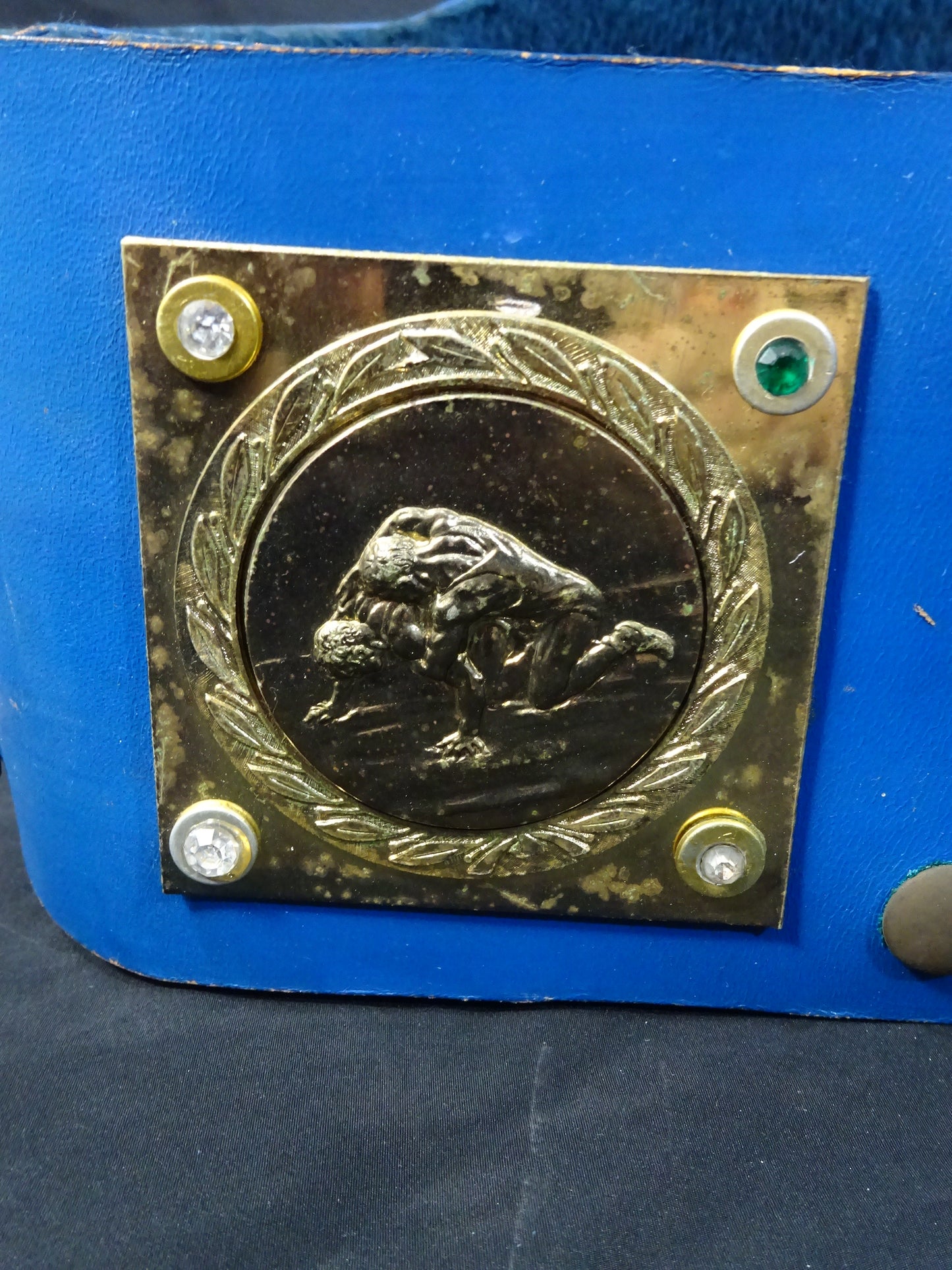 ★45年ぶりに出現!!アブドーラ・ザ・ブッチャー持参!!★ 実使用のトリニダードトバゴチャンピオンベルト