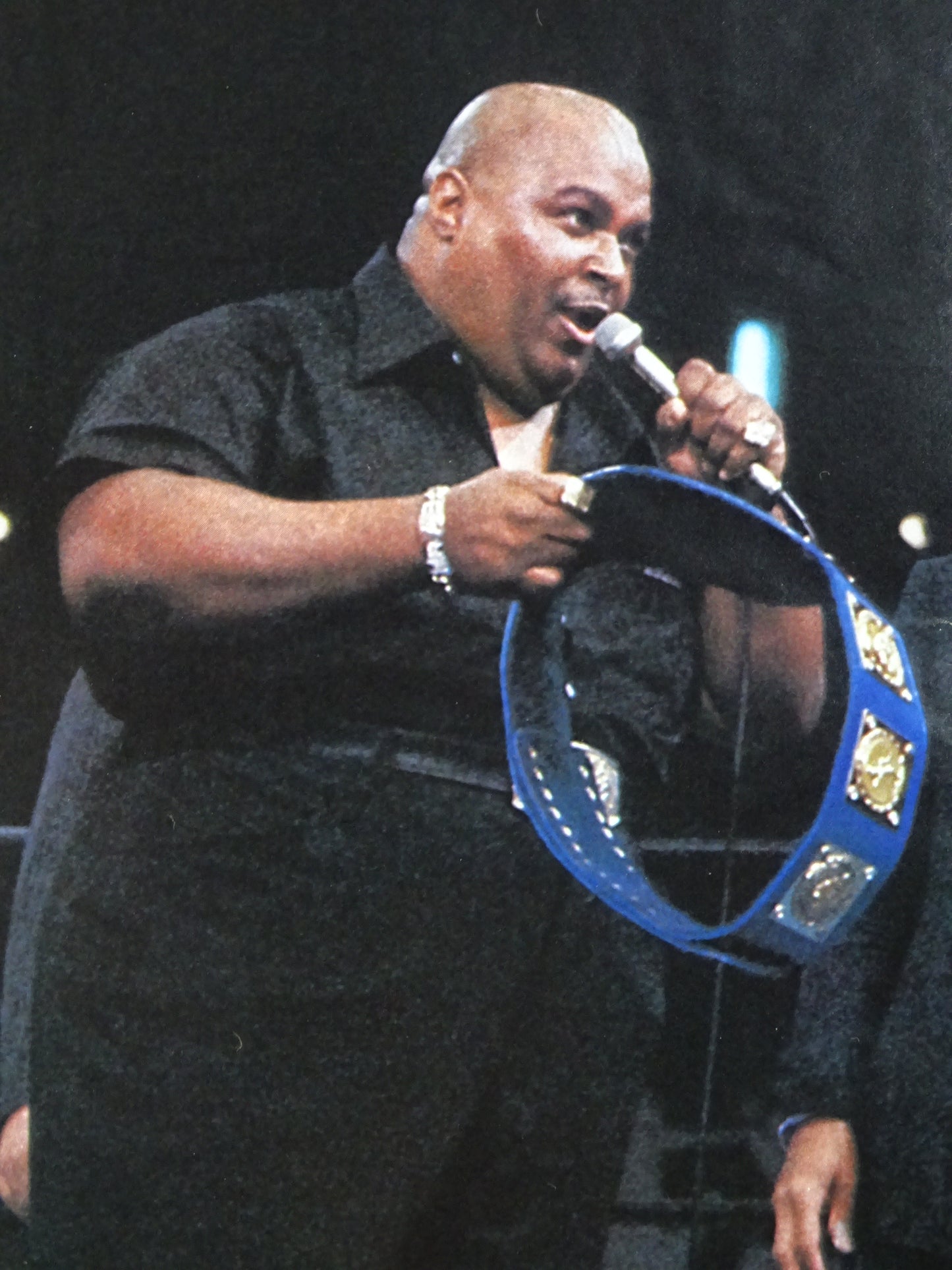 ★45年ぶりに出現!!アブドーラ・ザ・ブッチャー持参!!★ 実使用のトリニダードトバゴチャンピオンベルト