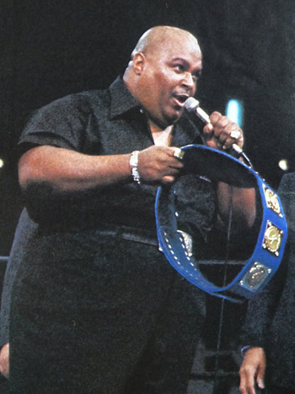 ★45年ぶりに出現!!アブドーラ・ザ・ブッチャー持参!!★ 実使用のトリニダードトバゴチャンピオンベルト