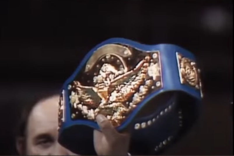 ★45年ぶりに出現!!アブドーラ・ザ・ブッチャー持参!!★ 実使用のトリニダードトバゴチャンピオンベルト