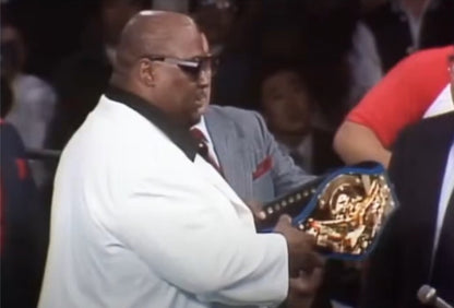 ★45年ぶりに出現!!アブドーラ・ザ・ブッチャー持参!!★ 実使用のトリニダードトバゴチャンピオンベルト