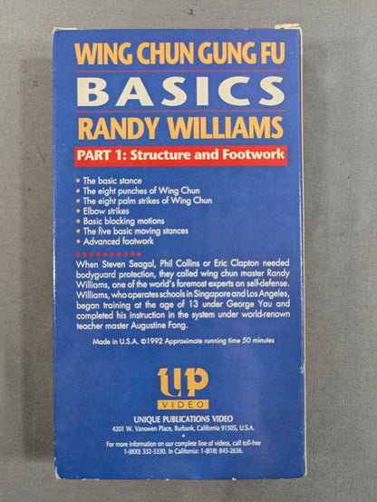 ★RANDY WILLIAMS★ WING CHUN GUNG FU BASICS PART1 ～Structure and Footwork～