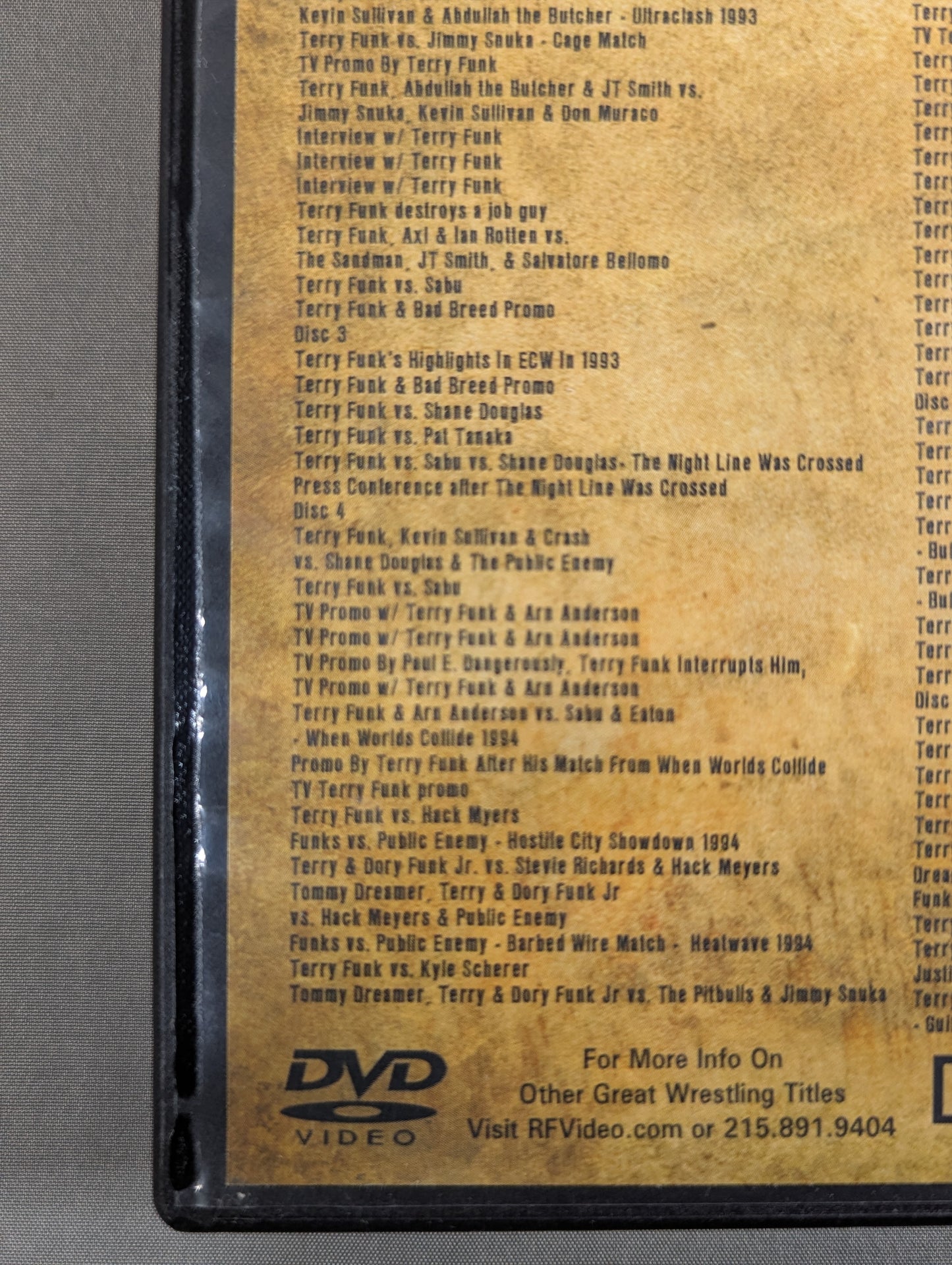 DESPERADO THE TERRY FUNK IN ECW COLLECTION