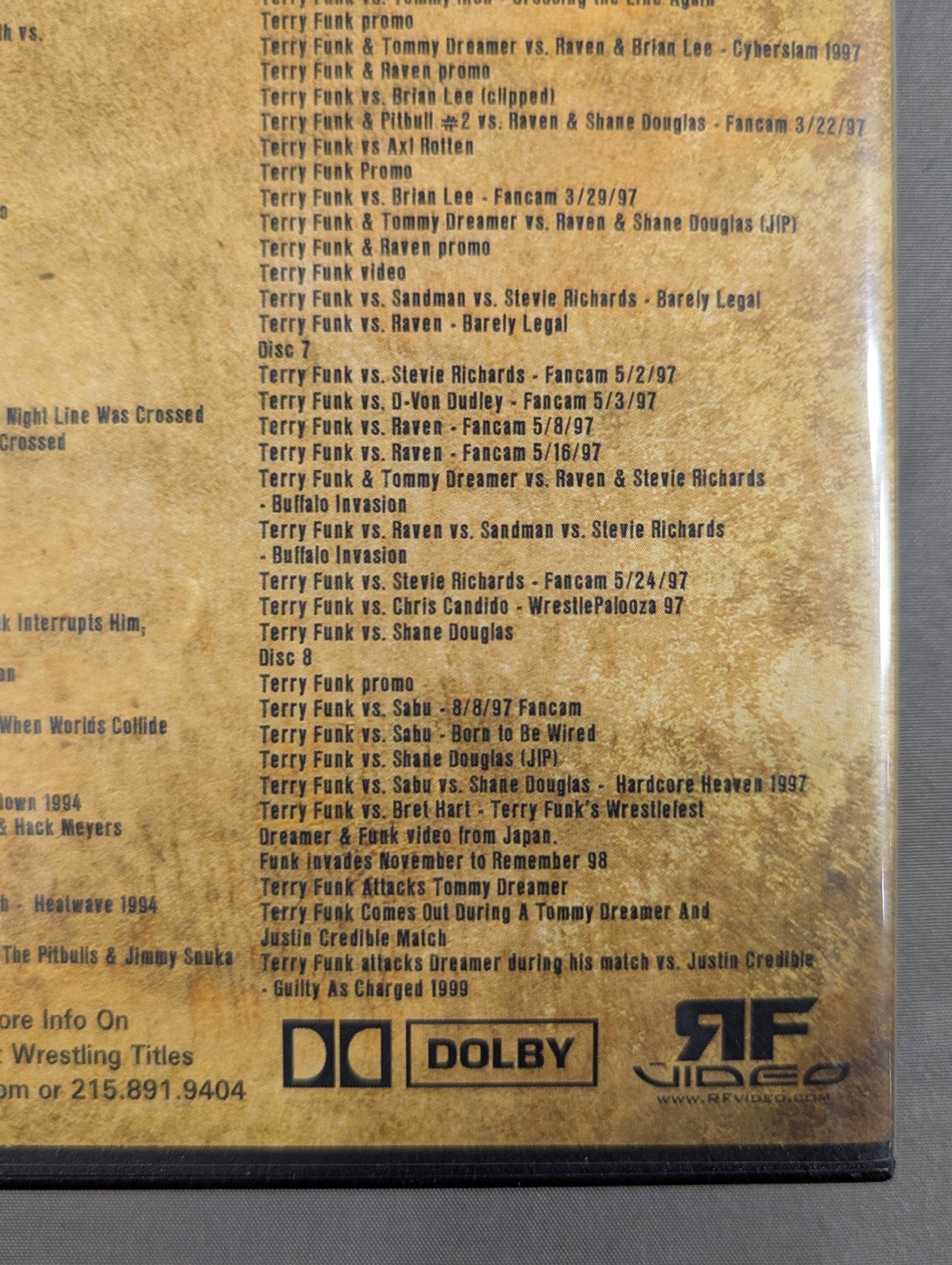 DESPERADO THE TERRY FUNK IN ECW COLLECTION