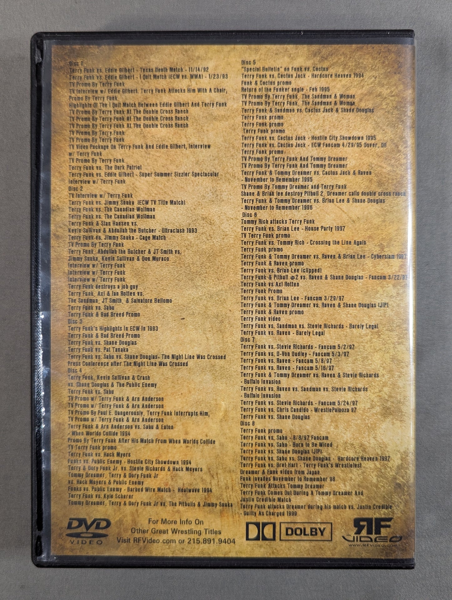 DESPERADO THE TERRY FUNK IN ECW COLLECTION