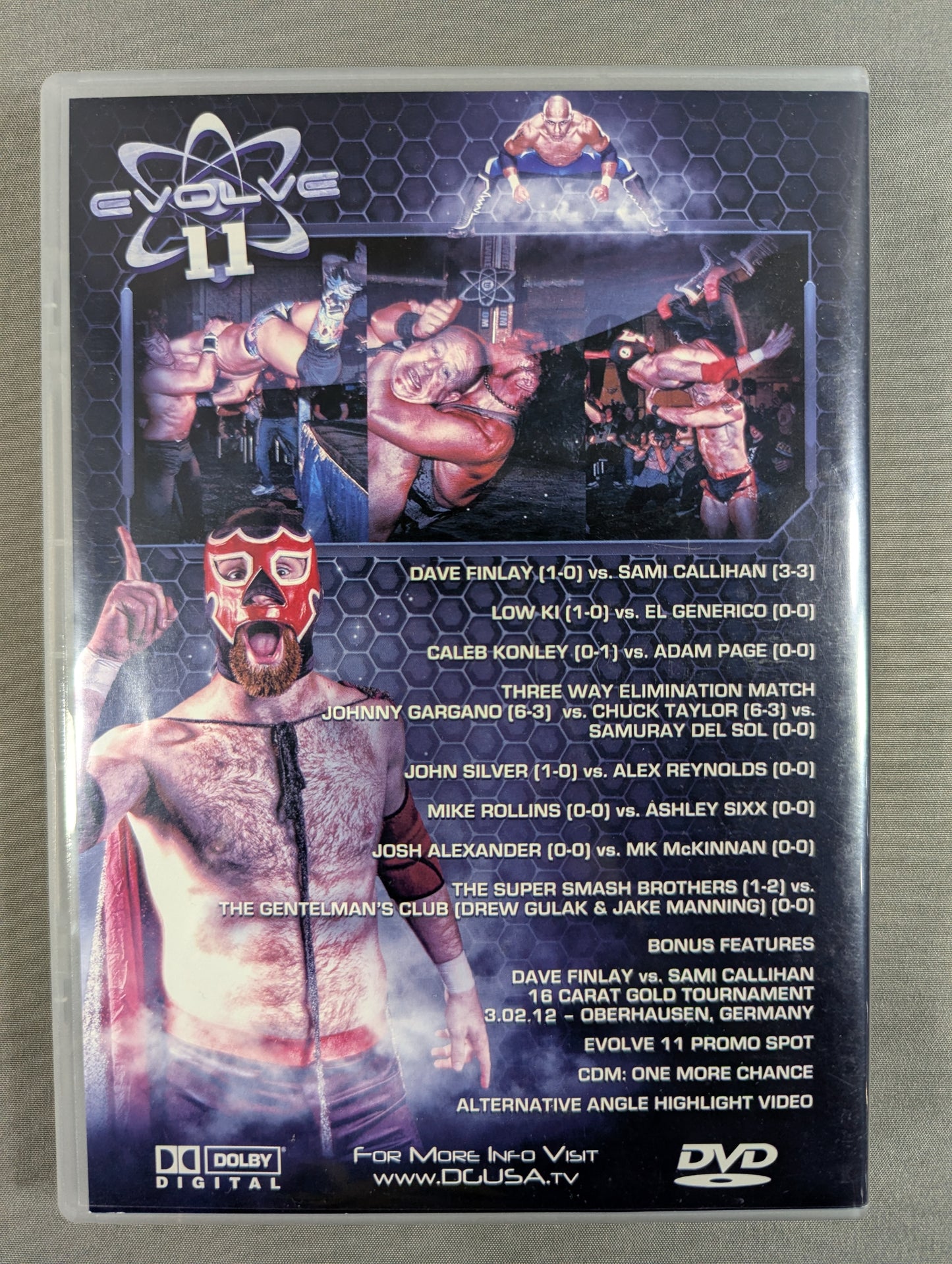 EVOLVE 11 ★FINLAY vs CALLIHAN★