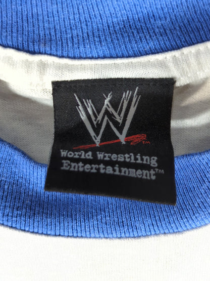 【直筆サイン入り】FUNAKI「SMACKDOW」Tシャツ(WWE(2000s) / ホワイト)