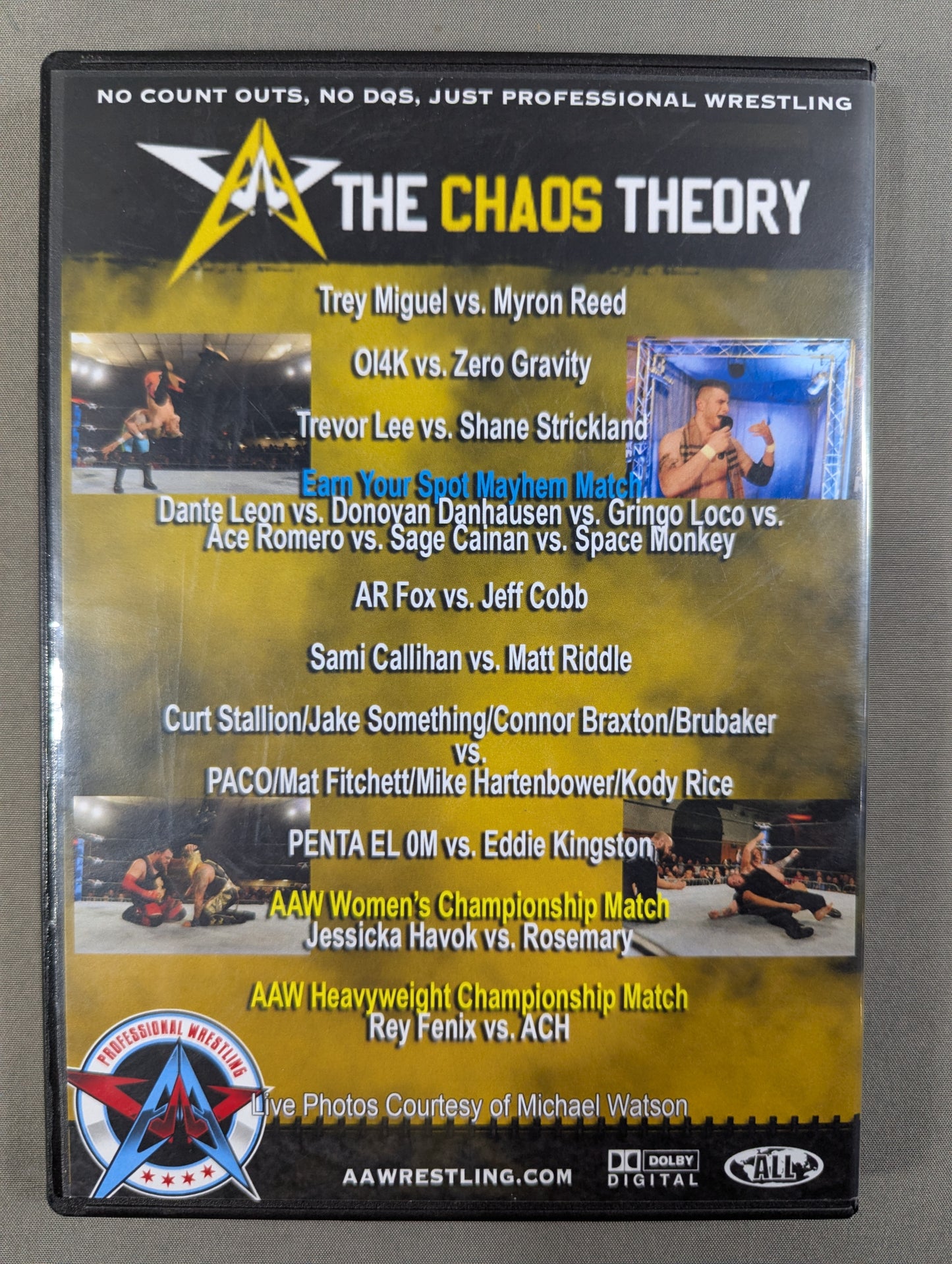 AAW THE CHAOS THEORY 2018