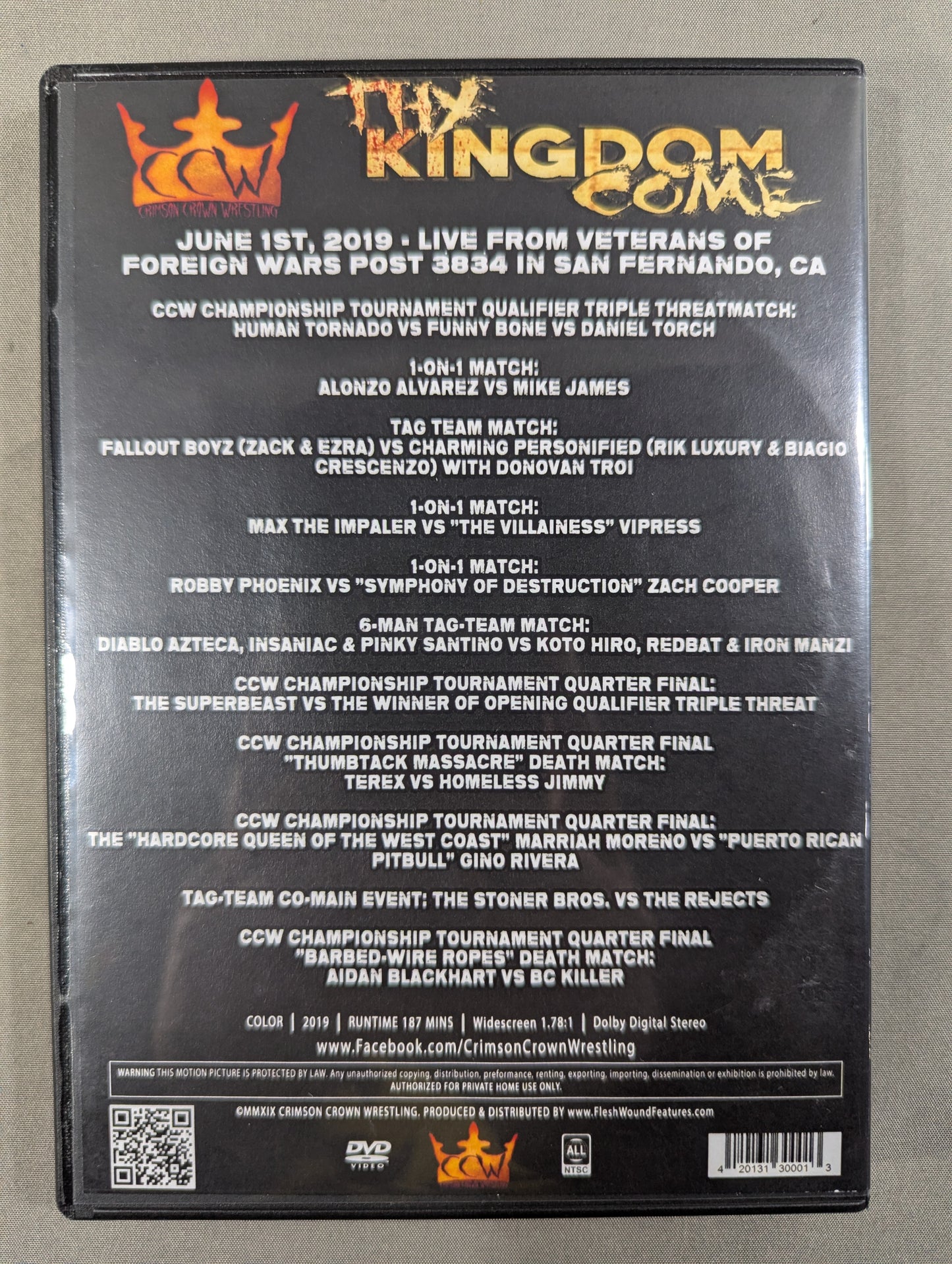 CCW THY KINGDOM COME 2019