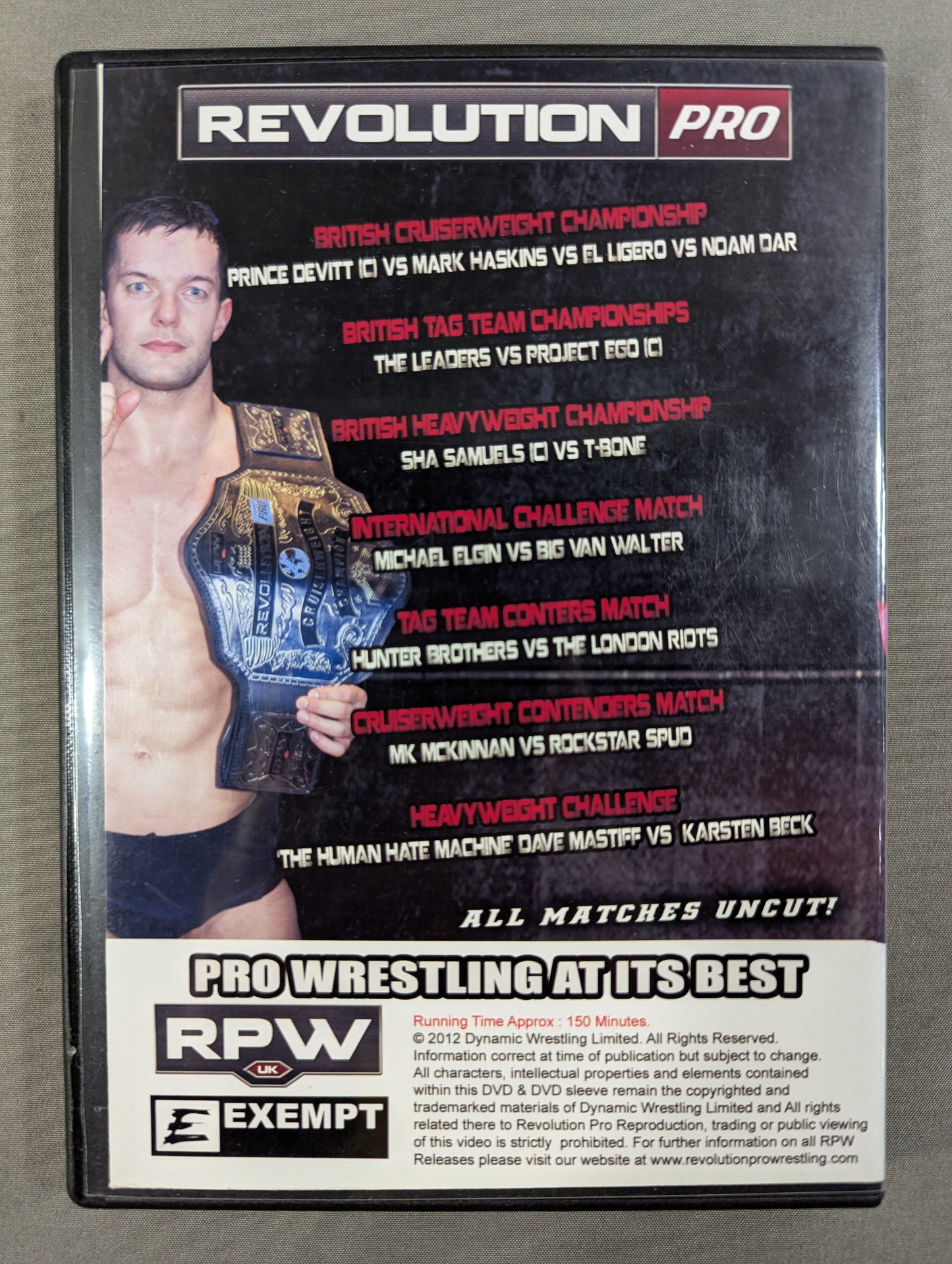 ★REVOLUTION PRO★ CHRISTMAS CRACKER 2012