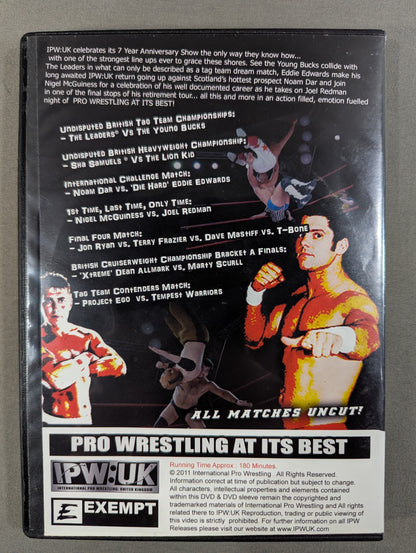 IPW:UK 7 Year Anniversary Show 27/11/11
