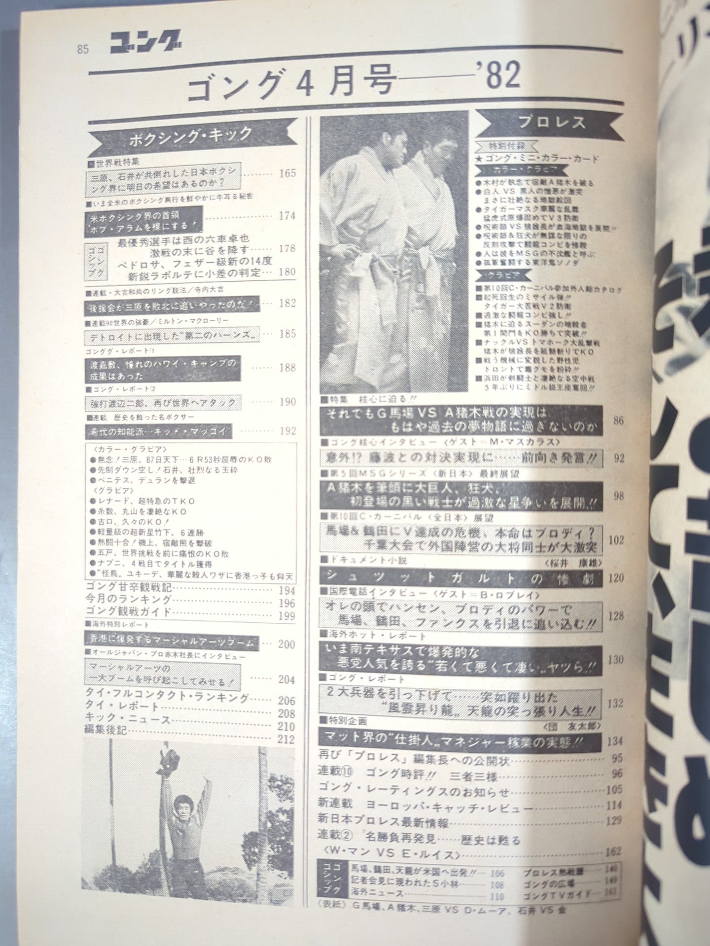 月刊ゴングVol.15 No.4