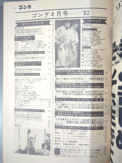 月刊ゴングVol.15 No.4