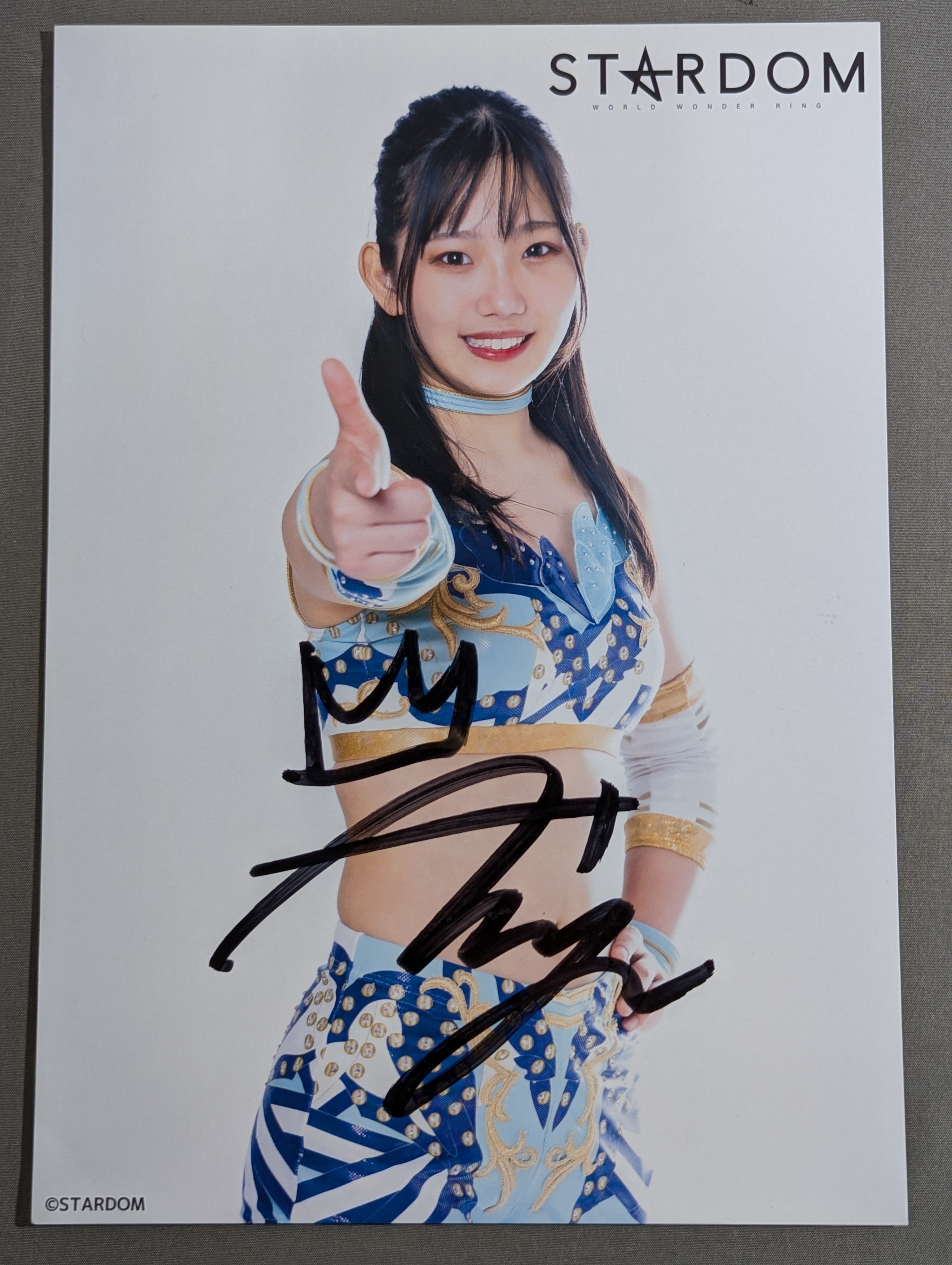 【新品未使用】天咲光由 選手 直筆サイン入り記念フォトフレーム 天咲光由 スターダム 直筆サイン入り ポートレート - メルカリ