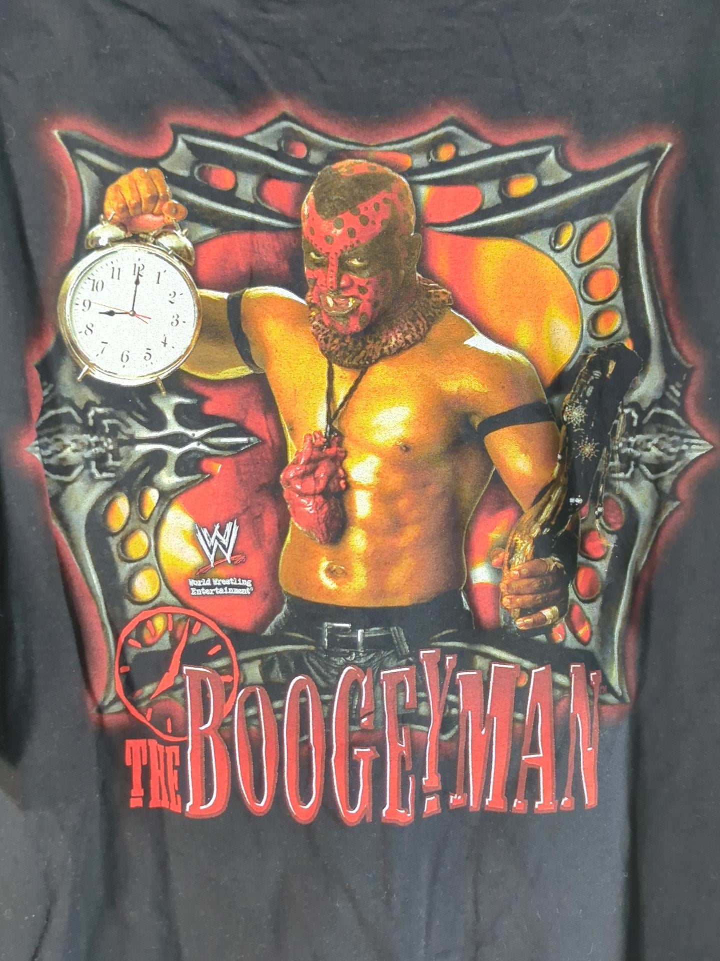 Boogeyman "THE BOOGEYMAN" Picture T-Shirt (WWE (2000s) / Black)