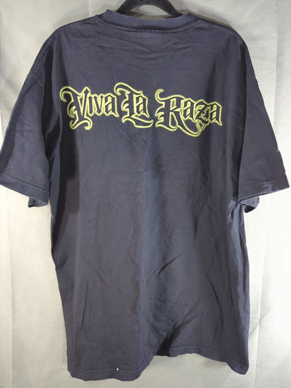 チャボ・ゲレロ「Chavo(ローライダー＆セニョリータ)」イラストTシャツ(WWE(2000s) / ブラック)