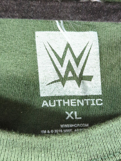 WWE LIVE JAPAN 2016「JULY 1-2」ピクチャーTシャツ(WWE(2016) / モスグリーン)