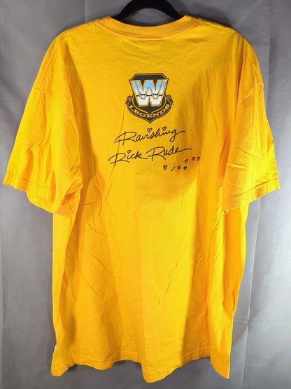 Rick Ruud "SiIMPLY RAVISHING!" Picture T-shirt (WWE (2000s) / Yellow)
