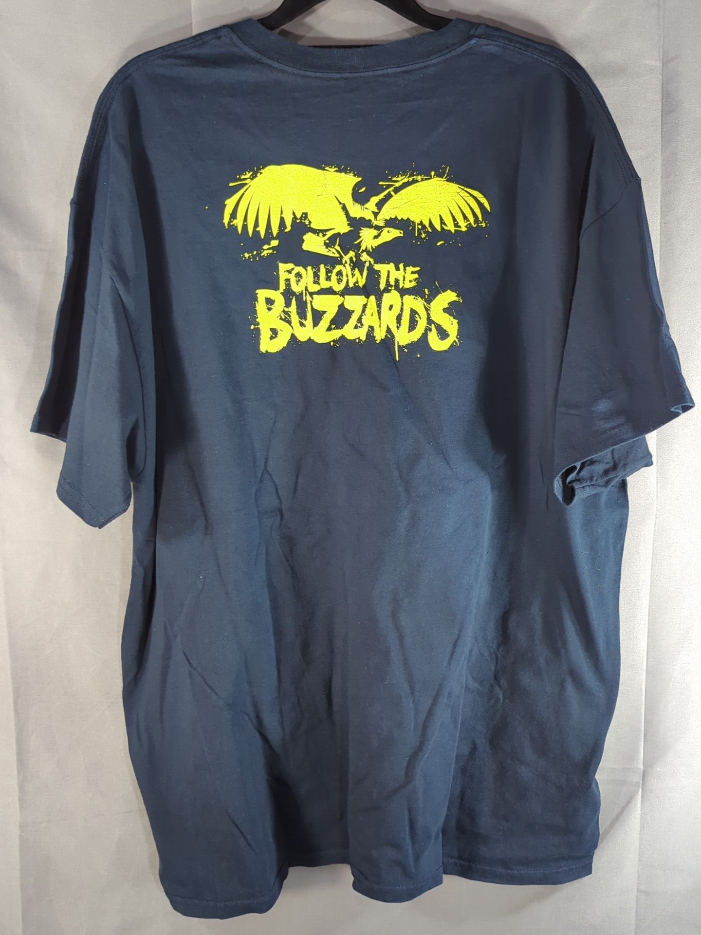 Wyatt Family "FOLLOW THE BUZZARDS" Illustrated T-Shirt (WWE (2011) / Black)
