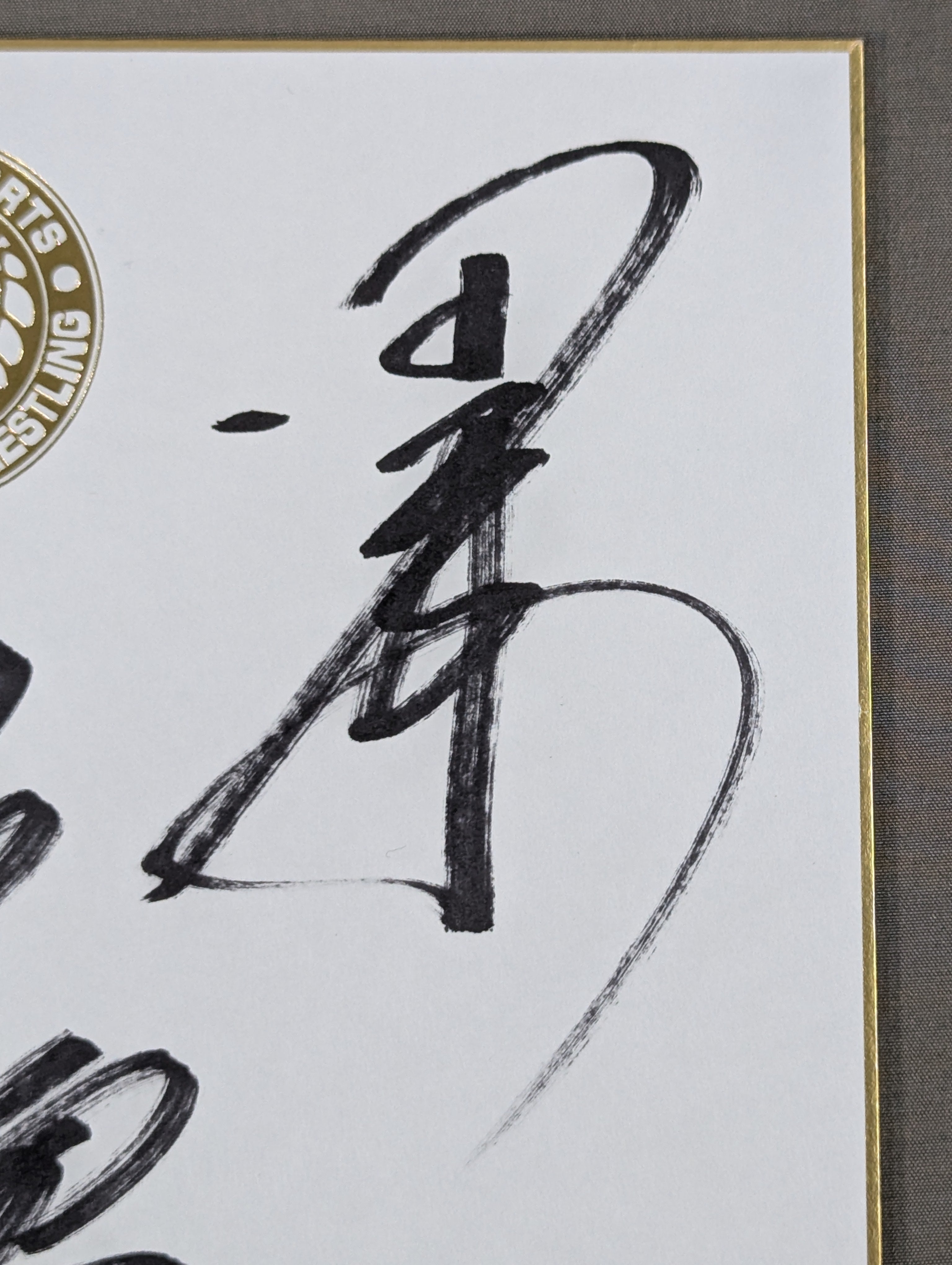 ☆世界の新日ジュニア☆ 新日本プロレス Jr.ヘビー級5選手 寄せ書き