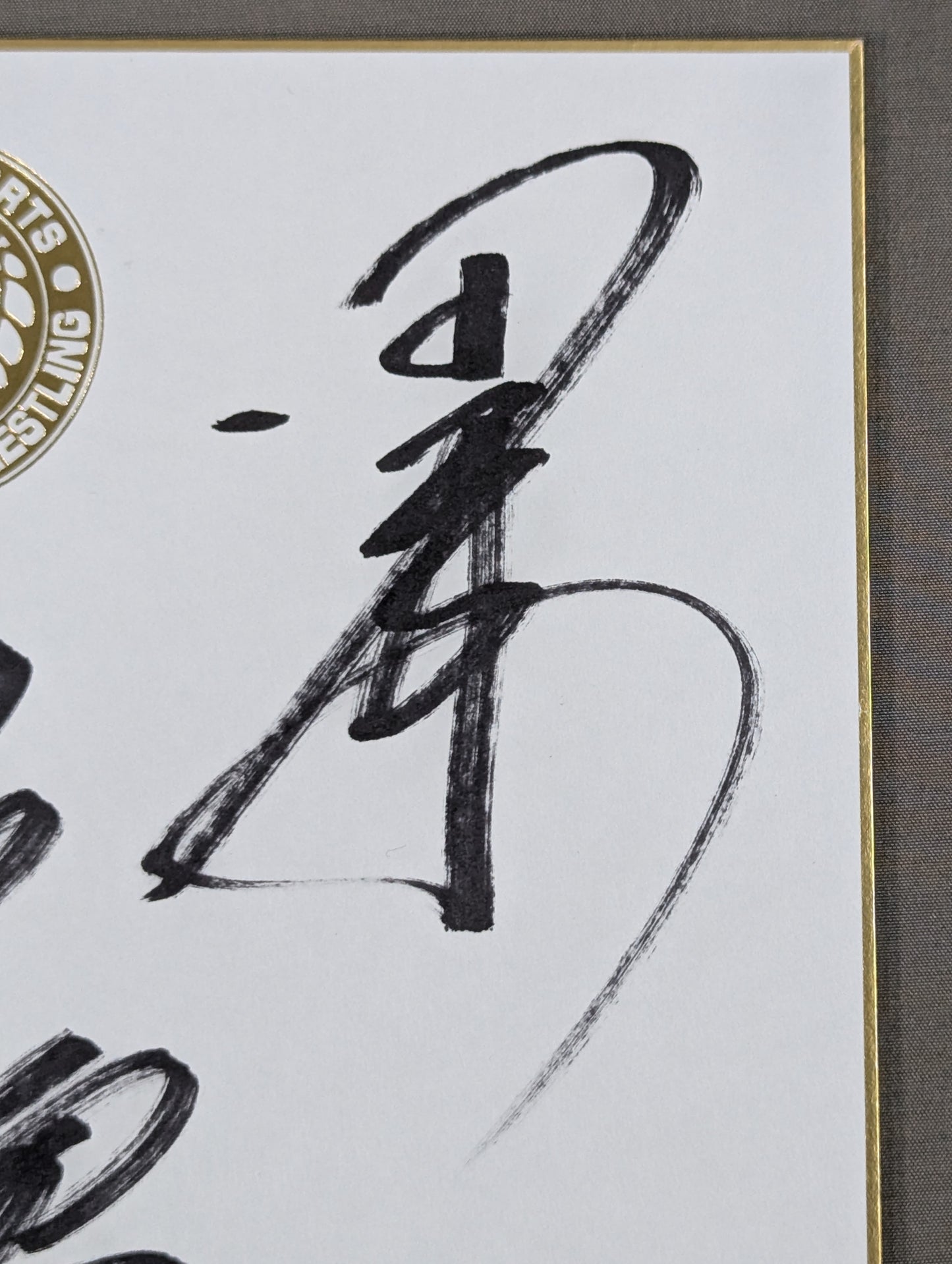 ★世界の新日ジュニア★ 新日本プロレス Jr.ヘビー級5選手 寄せ書き(ライオンマーク色紙)