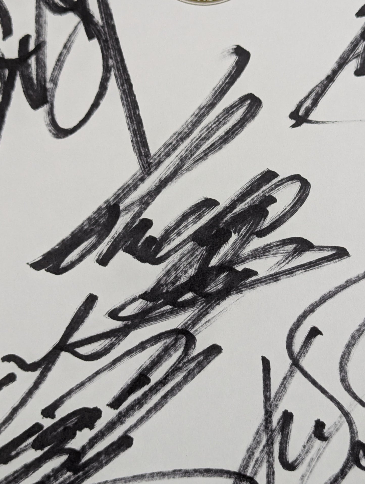 ★世界の新日ジュニア★ 新日本プロレス Jr.ヘビー級5選手 寄せ書き(ライオンマーク色紙)