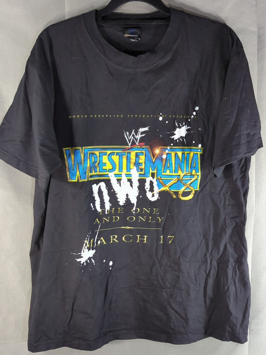 レッスルマニア18 大会記念Tシャツ(WWF(2002) / ブラック)