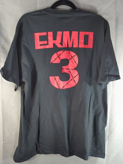 ジャマール「a.k.a. Ekmo Fato」イラストTシャツ(ブラック)