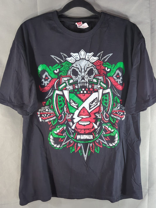 ドクトル・ワグナー・ジュニア イラストTシャツ(ブラック)