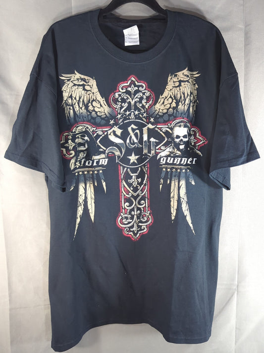 TNA IMPACT WRESTLING「ジェームズ・ストームvsガンナー」Tシャツ(ブラック)