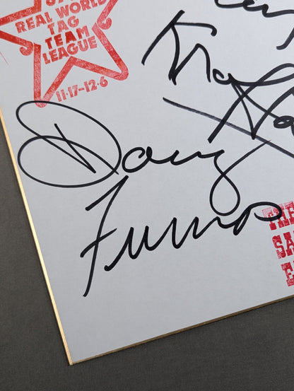 ★カンナム・エクスプレス★ ダグ・ファーナス＆ダニー・クロファット(89世界最強タッグ色紙)