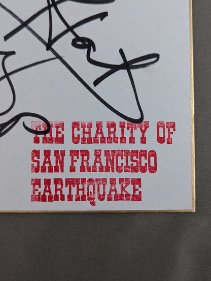 ★カンナム・エクスプレス★ ダグ・ファーナス＆ダニー・クロファット(89世界最強タッグ色紙)