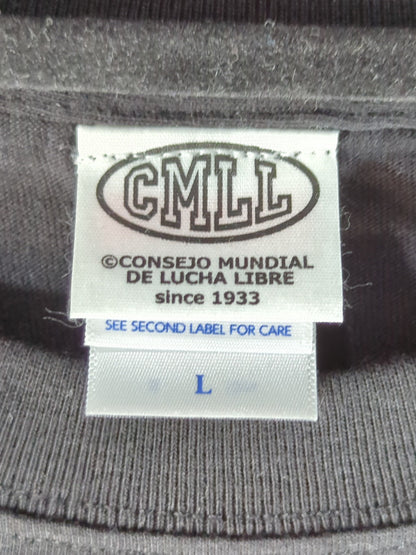 CMLL ロゴTシャツ(ブラック)