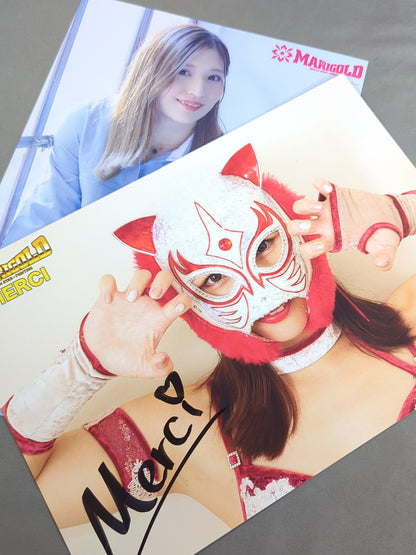 Merci hand signed autograph Pro-Photo (F-4)