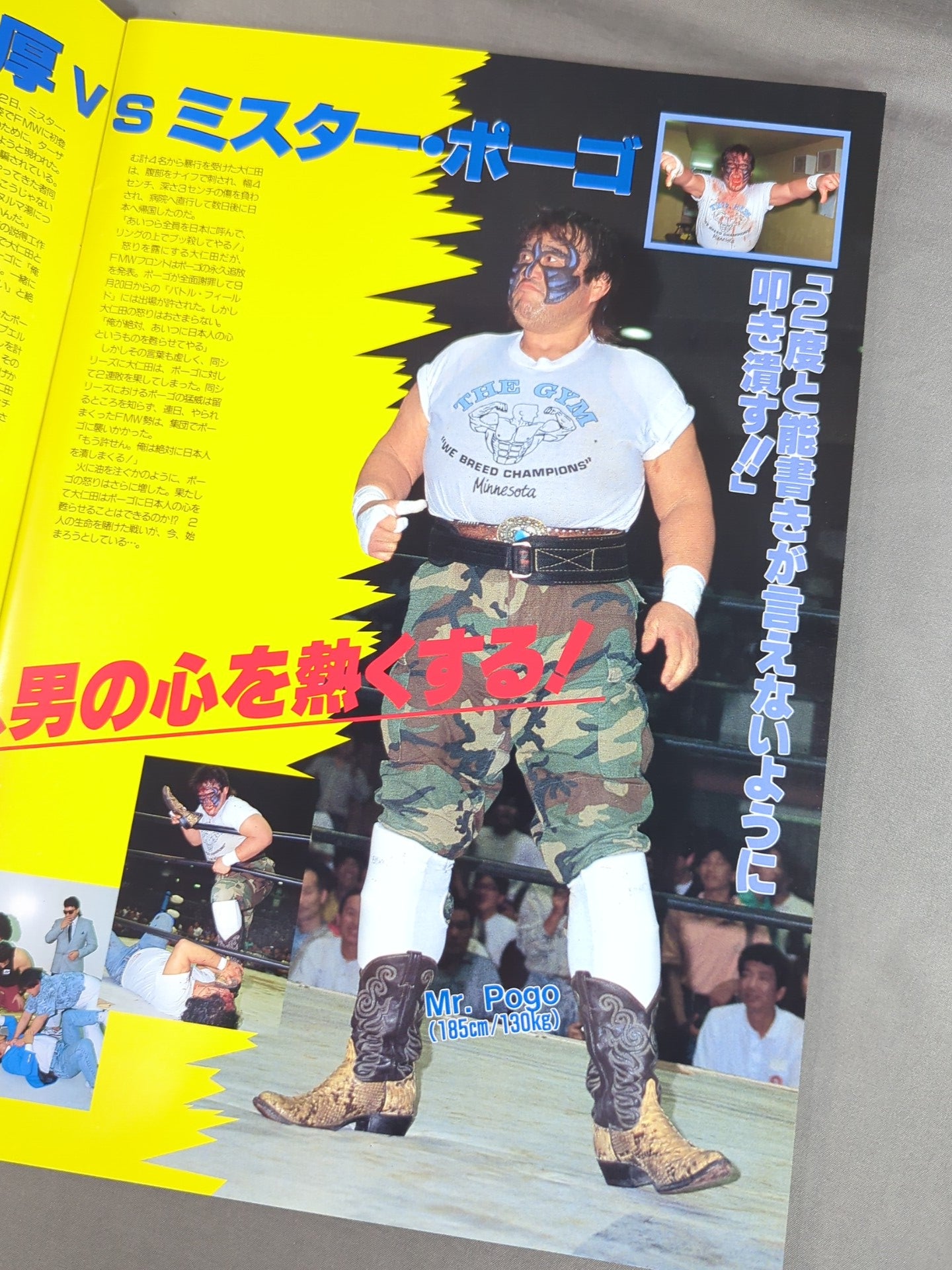 ★ Ohnita vs Pogo ★ 1st ANNIVERSARY YAMATODAMASHII・FMW