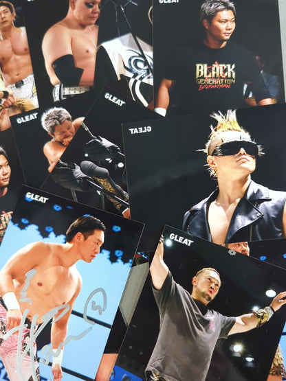 【T-Hawk 直筆サイン入り】 GLEAT ブロマイドセット