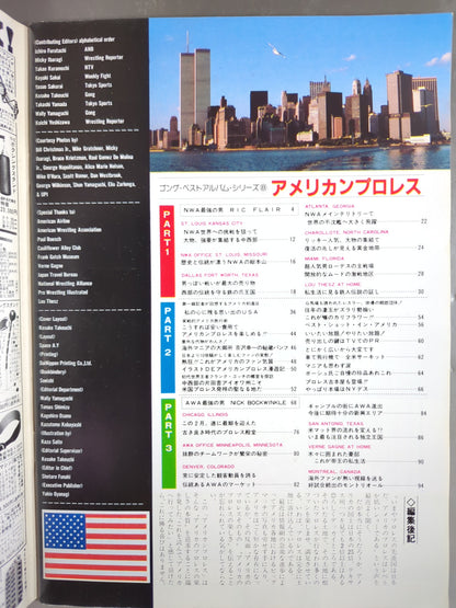 ゴング増刊号 アメリカン・プロレス～ゴング・ベスト・アルバム・シリーズ⑧～