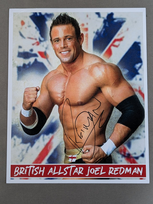 Joel Redman hand signed autograph Pro-Photo ②