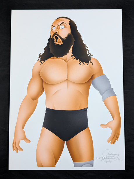 ★坂井永年氏 原画作品★「超獣」ブルーザー・ブロディ