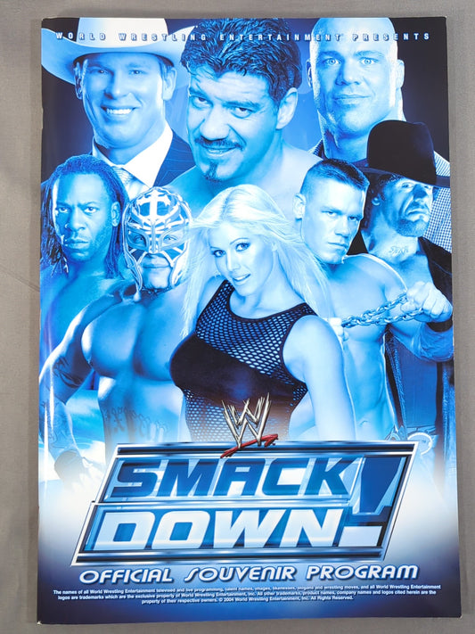 WWE OFFICIAL SOUVENIR PROGRAM 2004